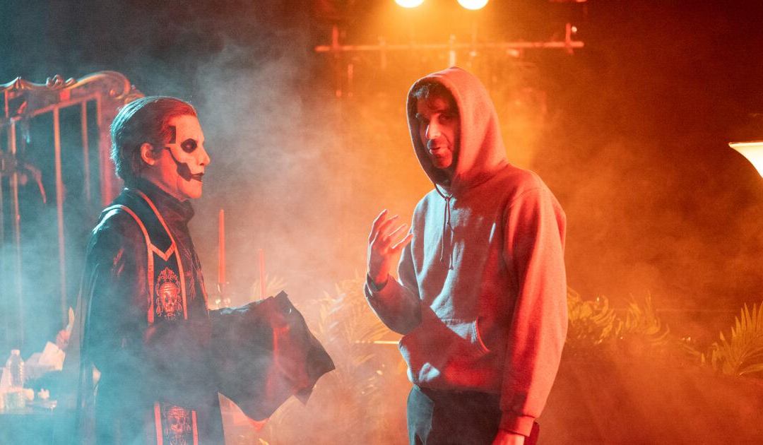 He usually makes movies about neurotic New Yorkers. Now he's made one with Swedish metal band Ghost