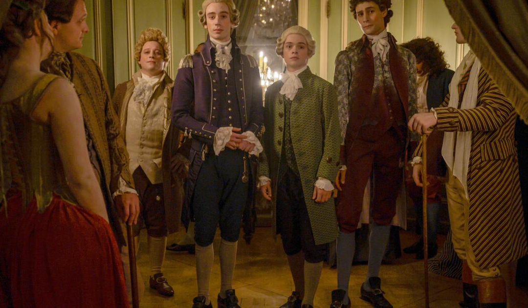 Peacocking through the centuries: How menswear in this season's series gets the sartorial showcase