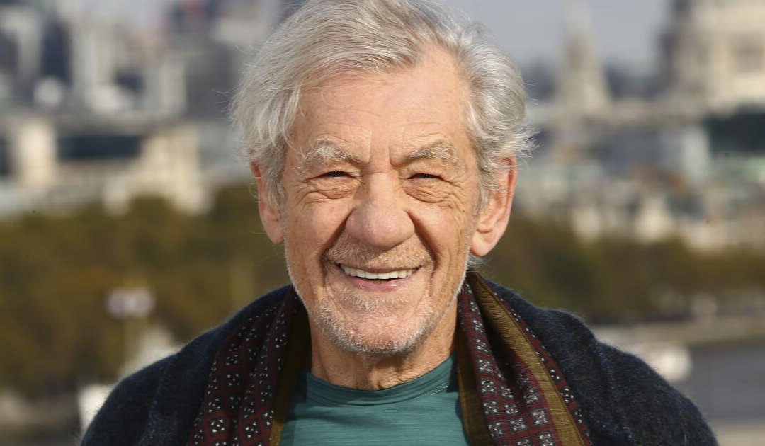Ian McKellen 'looking forward to returning to work' after falling off London stage