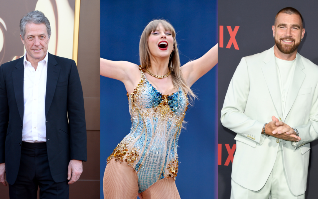 Hugh Grant Praises Taylor Swift and 'Gigantic' Boyfriend Travis Kelce After Eras Tour London Night 2