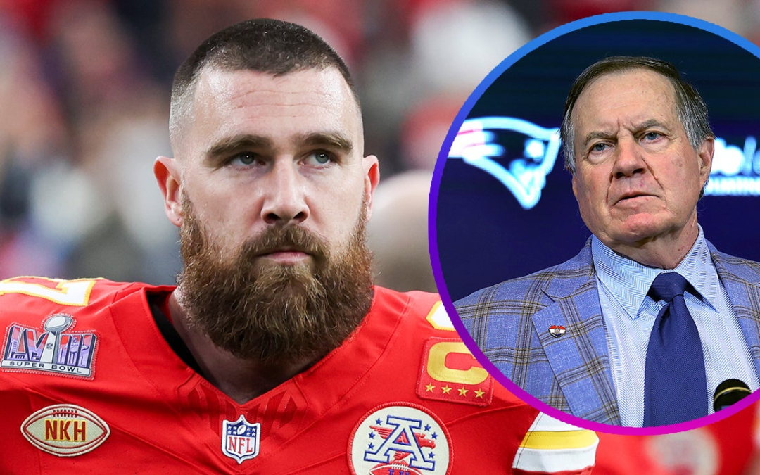 Travis Kelce Reacts to 72-Year-Old Bill Belichick Dating 23-Year-Old Cheerleader Jordon Hudson