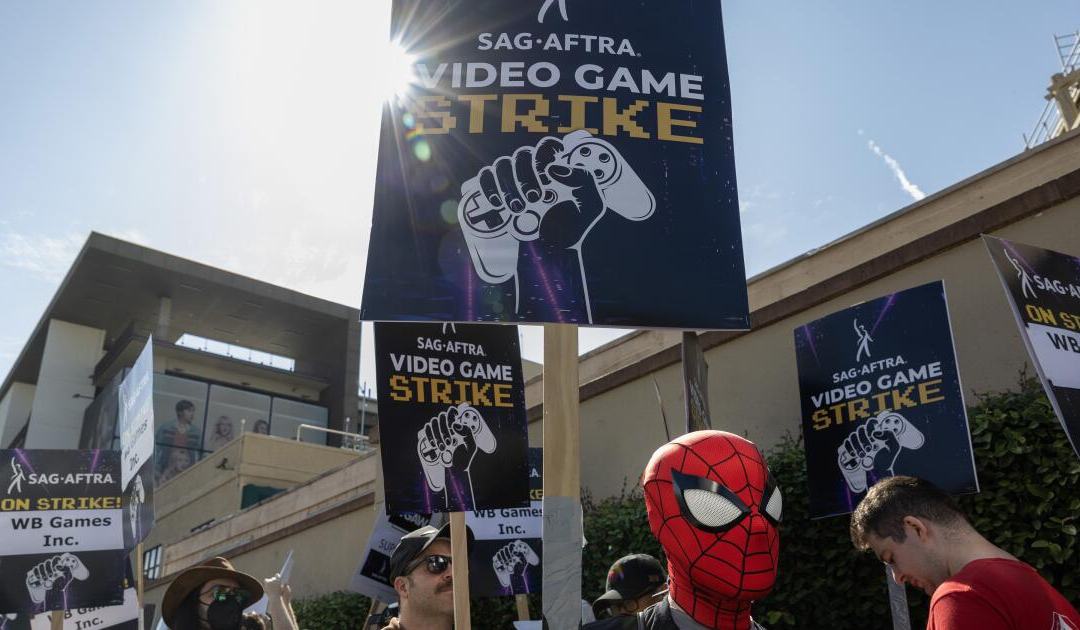 Video game actors' strike: SAG-AFTRA says 80 games have agreed to its AI terms