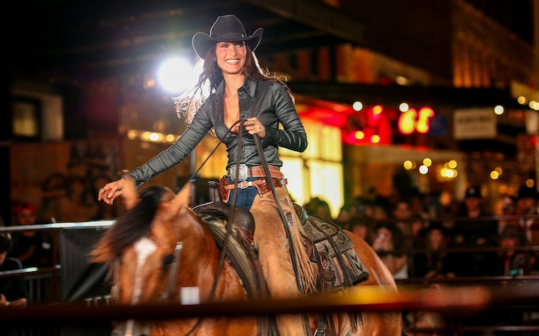 Bella Hadid Horseback Rides Through New York City to Close Out New York Fashion Week