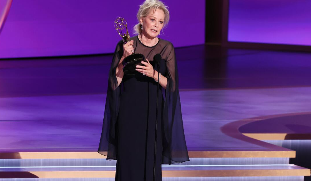 Jean Smart wins lead actress in a comedy for 'Hacks,' her sixth Emmy overall