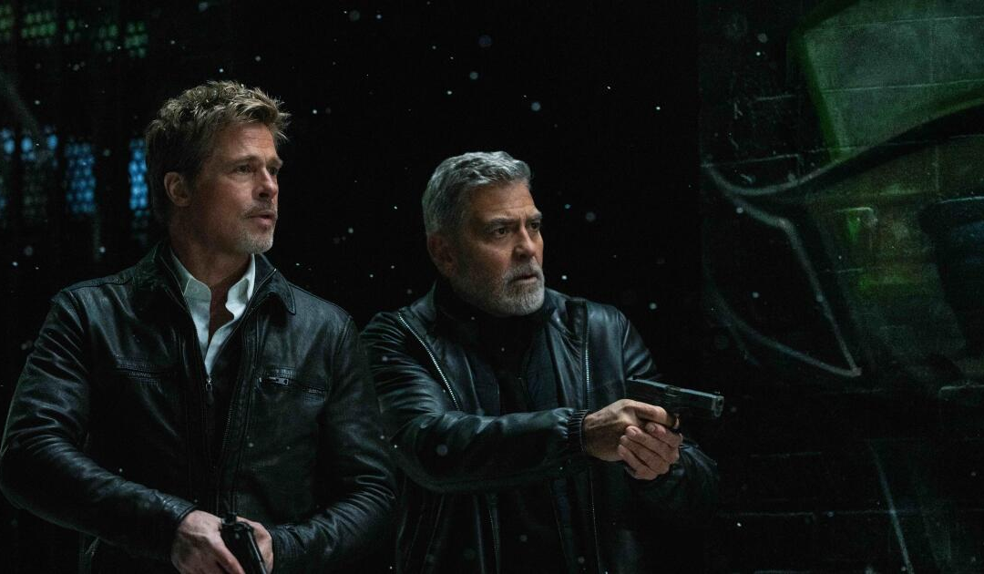 Review: While not a howler, 'Wolfs' struggles to summon the easy charm its stars once had on tap